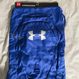 Dark Blue UnderArmor Undeniable 2.0 Sackpack Brand New